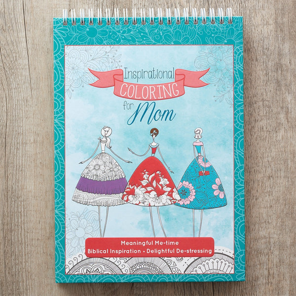 Coloring book for Moms - Christmas gift for aunts sisters, mothers- has gift tags, bookmarks, color cards - Adventacle