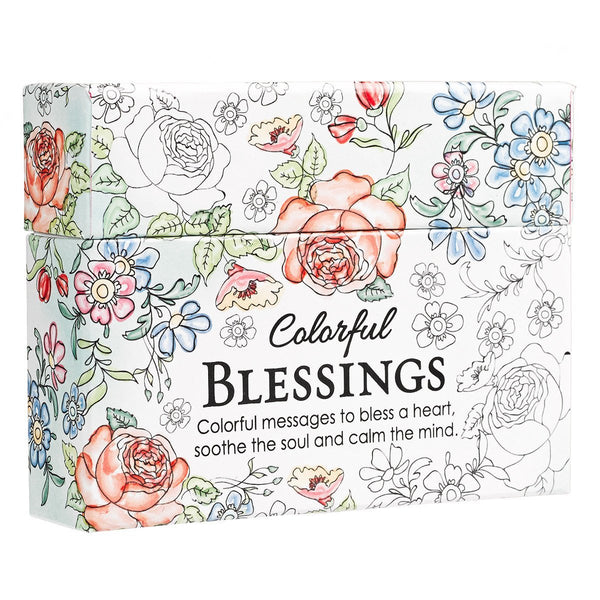 Coloring cards - Colorful blessings - Scripture cards - Cards for coloring - cards with bible verses - Affordable Stocking stuffer - Adventacle