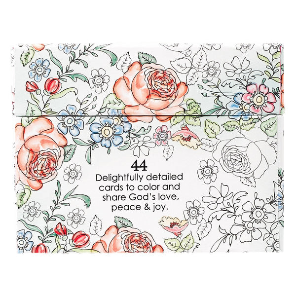 Coloring cards - Colorful blessings - Scripture cards - Cards for coloring - cards with bible verses - Affordable Stocking stuffer - Adventacle