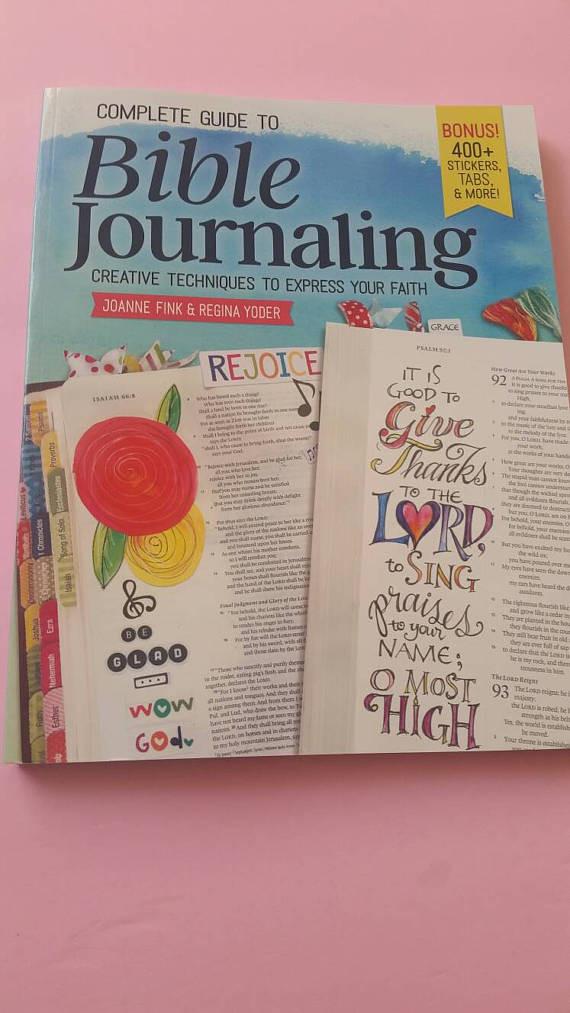 How to Use Stickers in Your Bible - A Bible Journaling Tutorial