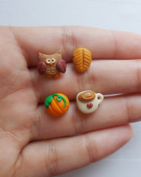 Fall for autumn earrings, handmade - Adventacle