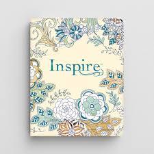 NLT Inspire Bible: The Bible for Creative Journaling, Softcover - Adventacle
